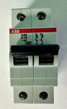 ABB S202 Miniature Circuit Breaker – 2 Pole, 16A, Type C, 400V AC, 10kA