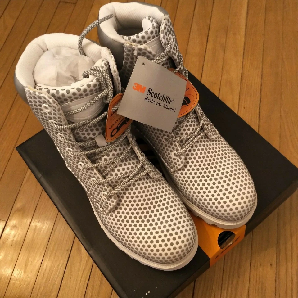 BOTAS LUGZ EMPIRE HI DX 3M BLANCAS/PLATEADAS DEADSTOCK DS NUEVAS CON CAJA VARIAS TALLAS Foto 2 de 4
