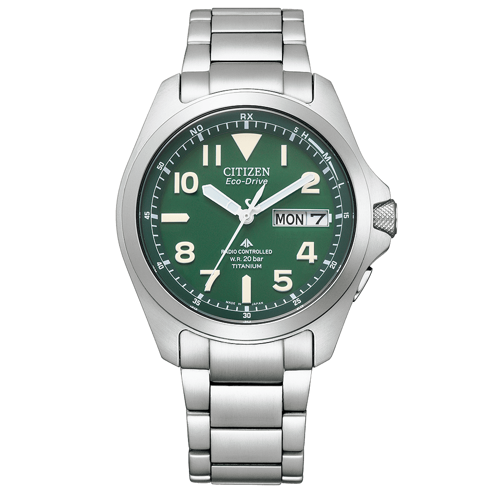 CITIZEN PROMASTER PMD56-2951 Men's Watch Green Titanium Eco-Drive