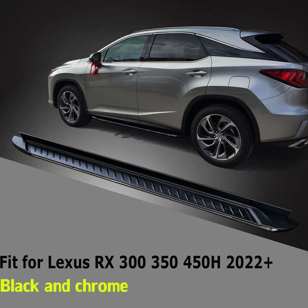 2PCS Running Board Fits For Lexus RX300 350 450H 2022 Side Step