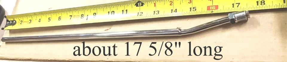 Tubo de cable de freno de tambor delantero Harley FL 1949-71 Panhead cabeza de pala deslizamiento ancho Foto 4 de 4