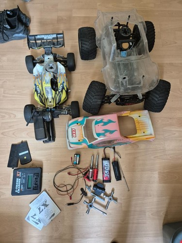 rc auto verbrenner 1 Großer Monstertruck 1 Grasshoper der große 54cm klein 47c - Bild 2 von 7
