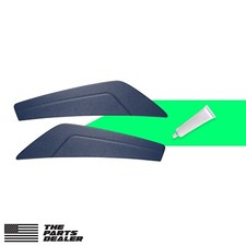 Molded Plastic Gt Style Door Panel Inserts For 10-14 Ford Mustang In Blue Molded Plastic Gt Style Door Panel Inserts For 10-14 Ford Mustang In Blue