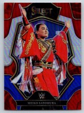 Panini 2023 Panini Select WWE Meiko Satomura Red & Blue Prizms