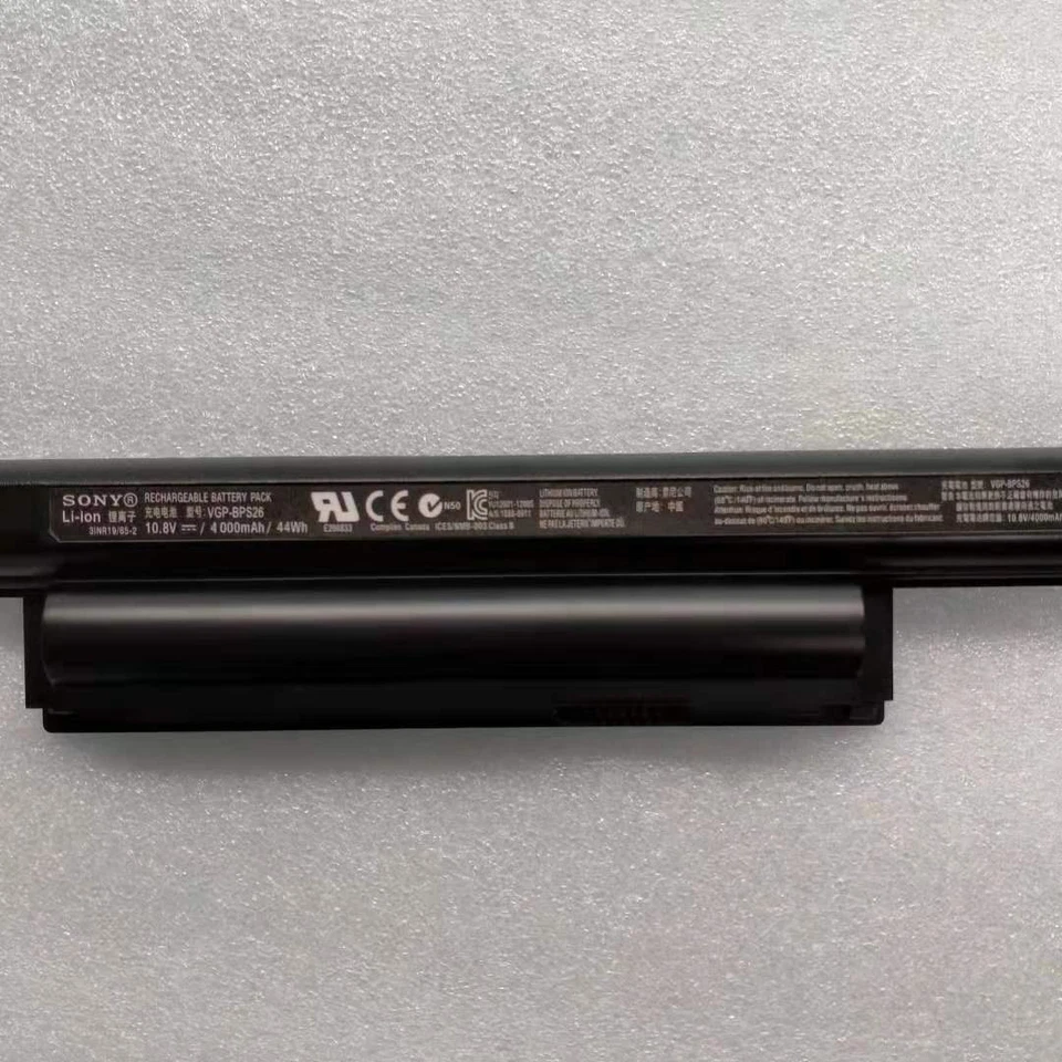 Batería Original VGP-BPL26 VGP-BPS26A VGP-BPS26 para Sony VAIO SV-E VPC-EH VPC-CA Foto 2 de 4