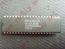 WDC WD37C65C-PL DIP-40 Floppy Disk Controller RH