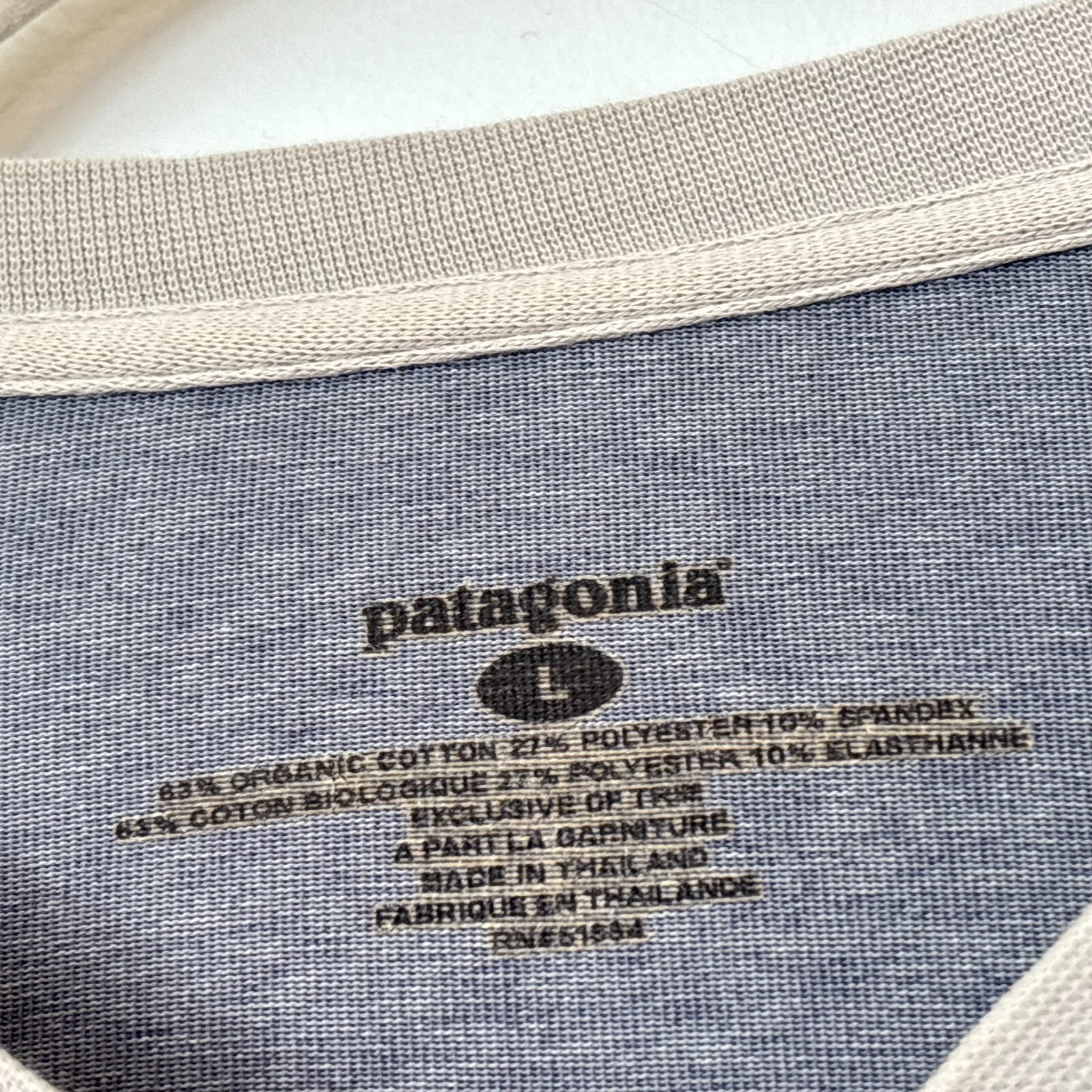 Patagonia Men's Basic Essential Layering VNeck Lo… - image 8