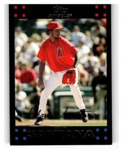 2007 Topps #33 Ervin Santana Los Angeles Angels