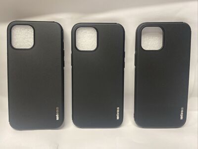 3 Pack - Wlons Professional Protective Shell Suit Drop Tested iPhone 12 Pro Max