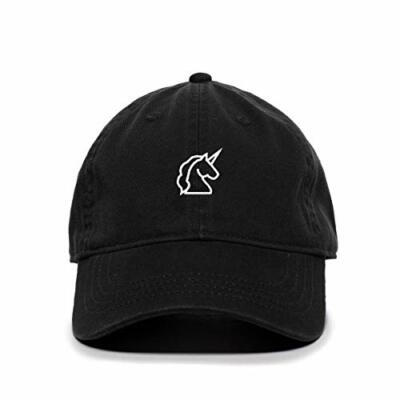 Unicorn Baseball Cap Embroidered Cotton Adjustable Dad Hat