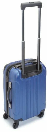 Equipaje de mano Kenneth Cole 20" lado duro azul cobalto 4 ruedas giratorio LTW nuevo Foto 3 de 4