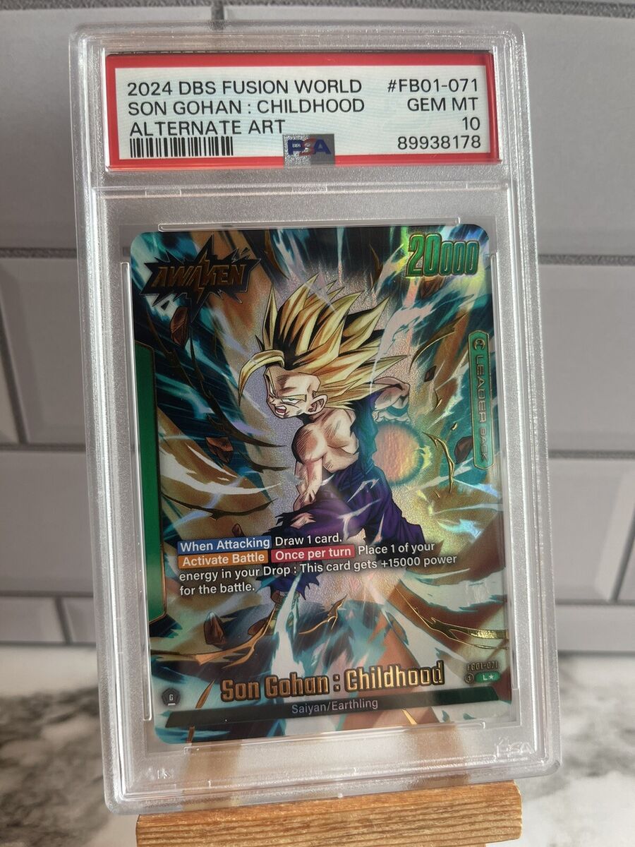 Son Gohan: Childhood Leader Alt Art Dragon Ball Fusion World Son Gohan: Childhood Leader Alt Art Dragon Ball Fusion World