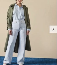 Levis Premium Ribcage Wide Leg Light Wash Women  s Full Length Size 28 X 32