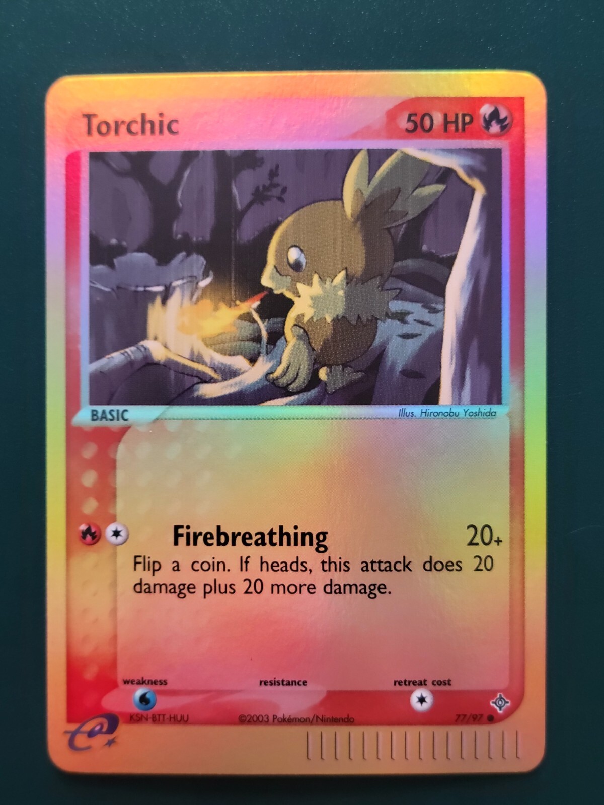 Pokemon Dragon - Torchic - 77/97 - Reverse Holo - NM