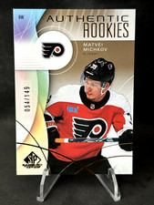 2024-25 SP Game Used Hockey Matvei Michkov Gold Authentic Rookies /149