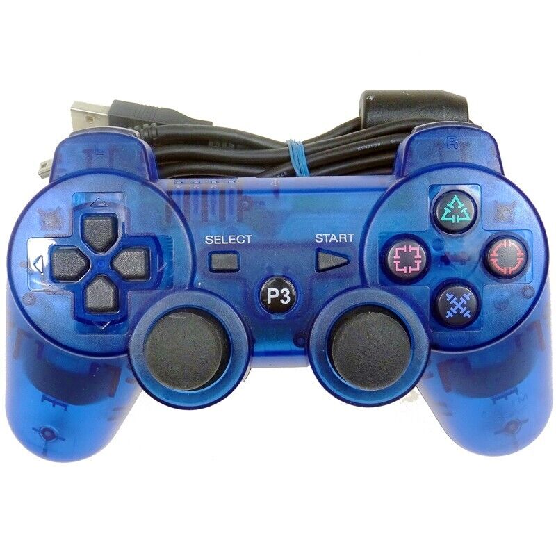 Sony PS3 Clear Blue Controller Compatible Japan Import Sony PS3 Clear Blue Controller Compatible Japan Import