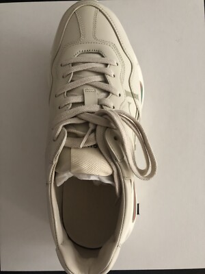 Rhyton Gucci logo leather sneaker Shoes for mens size 5 | eBay