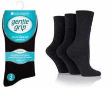 Women’s Diabetic Soft Cotton Crew Socks UK 4‑8 Breathable Socks