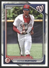 Victor Hurtado #BD-168 2024 Bowman Draft Washington Nationals
