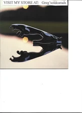 Original 1986 Jaguar sales brochure with Vanden Plas, XJ6, XJR, XJ12, and XJS.