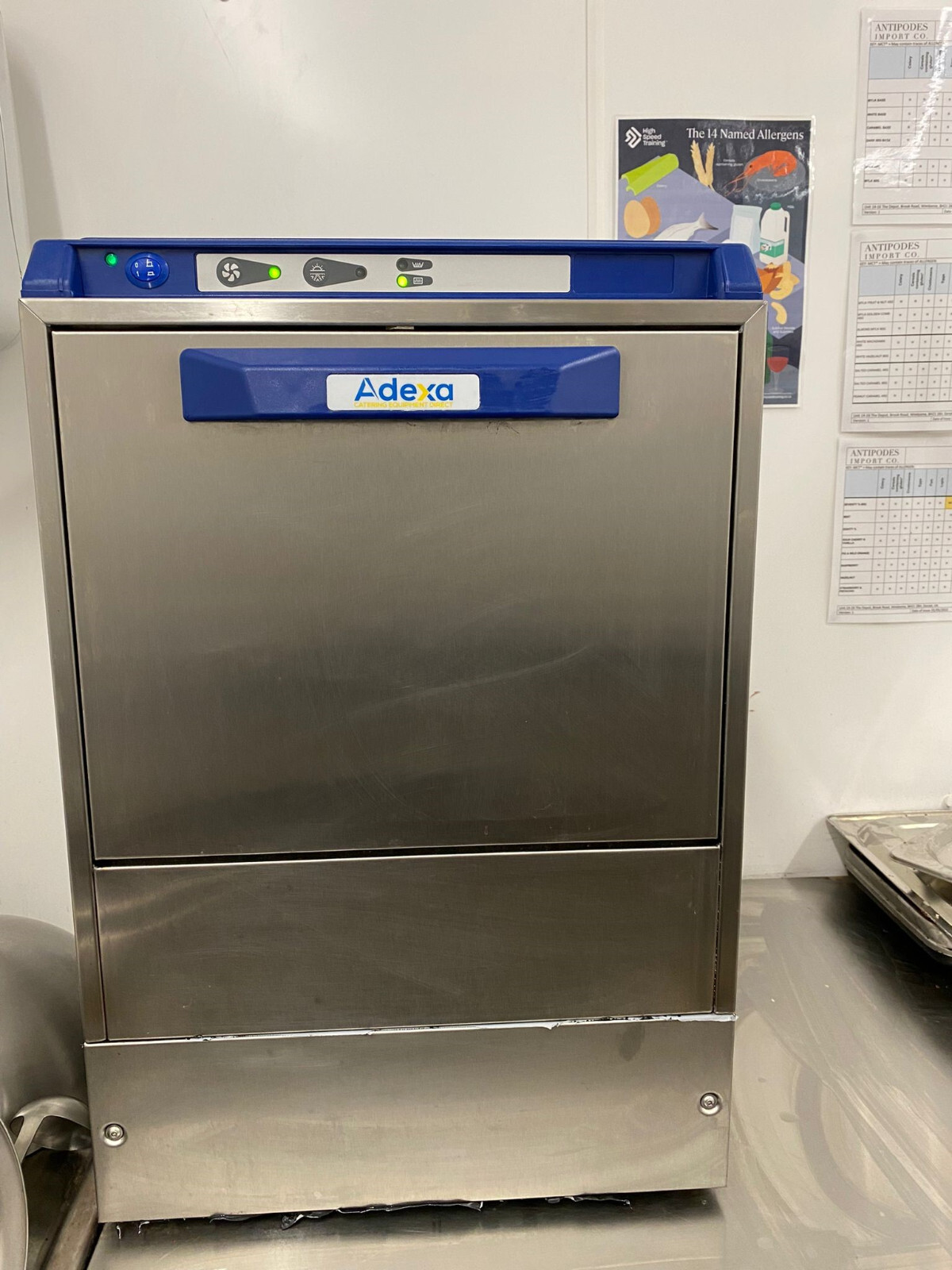 Adexa Omniwash Commercial Dishwasher Glasswasher 3500BT eBay