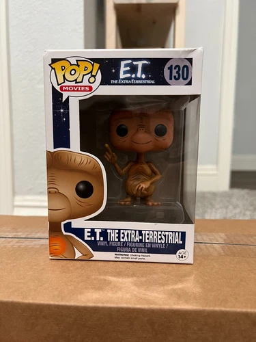 Funko Pop! Movies E.T. The Extra-Terrestrial #130 Vaulted Vinyl Figure In Box