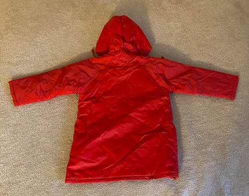 Vintage Billy The Kid Red Rain Jacket Coat Plaid Flannel Inside RARE - Picture 8 of 14
