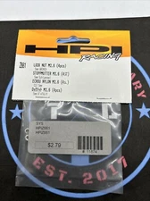 HPI Racing. Lock Nut M2.6 (4pcs) Item #Z661 New Old Stock.