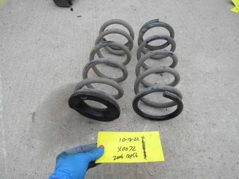 2004-2007 Infiniti QX56 conjunto de mola helicoidal de suspensão traseira para motorista passageiro  - Imagem 3 de 4