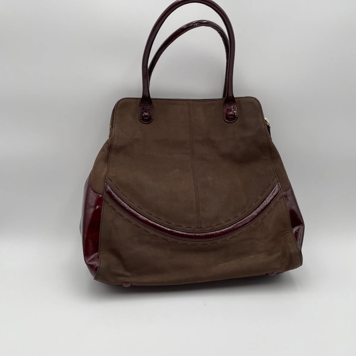 Portland Leather Verona Tote - Spacious Daily Carry  Tre VeroBlack Leather Women’s Shoulder Tote - Unbranded display picture 1