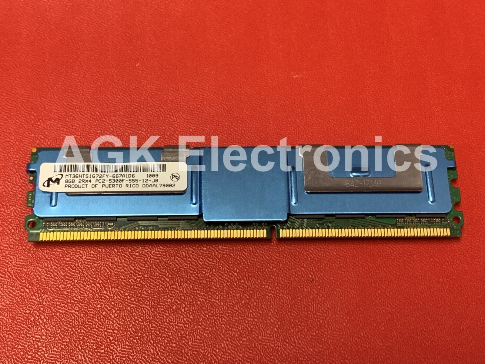 511-1262-01 SUN 8GB DDR2 FB ECC PC2-5300 667MHZ 2RX4 MEMORY