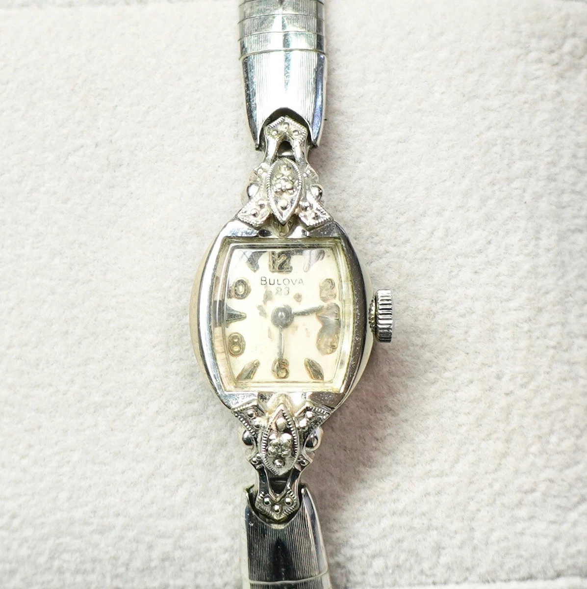 Bulova 23 10k store rolled gold plate