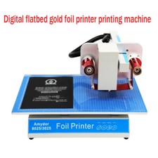 Automatic Digital Plateless Hot Stamping Machine Foil Press Printer AMD 8025