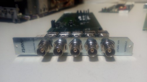 4 ct. Evertz 7700 Cards 7700ADA-AUD, 7700DA, 7700DA-AESU, 7700FC w/ backplanes - Picture 6 of 12