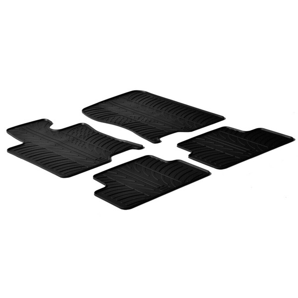 Set FußMatten Nach Maß Aus Gummi FüR Honda Accord 2008-2014-image