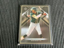 2021 BOWMAN TRANSCENDENT #8 ROBERT PUASON *FRAMED PROSPECT #28/50*  ATHLETICS