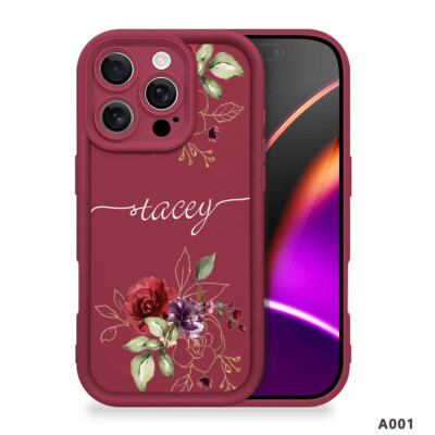 For iPhone 16 15 14 13 12 Pro Max Personalised Shockproof TPU Cover Phone Cases