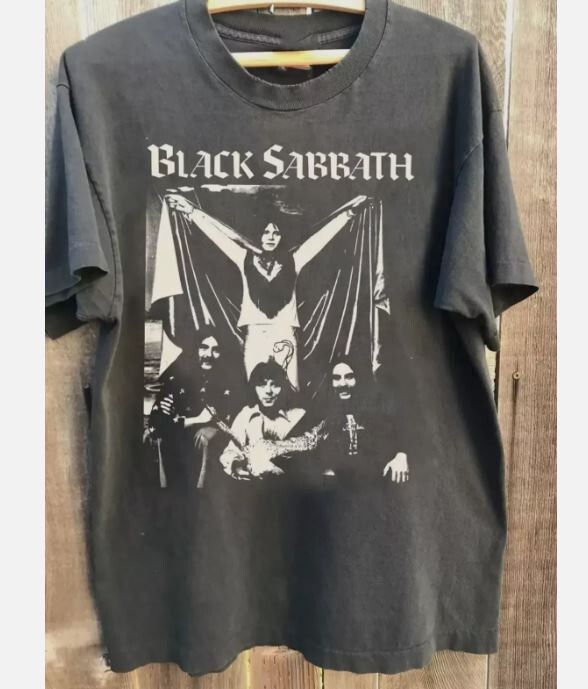 Black Sabbath Band Rare Vintage T shirt Men Women Size S-5XL | eBay