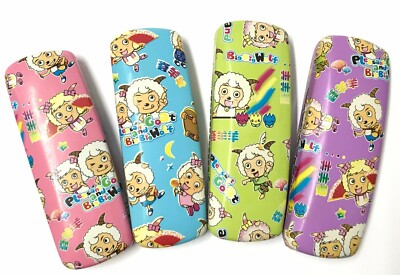 Kinder Brille Hartschalenetuis/Chinesisches Cartoon Schaf Muster/Kunstlederbezug C5A