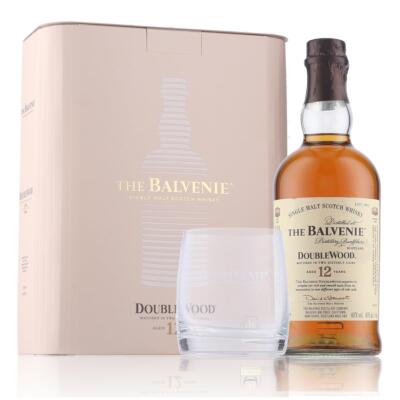 The Balvenie 12 Years Double Wood Single Malt Scotch Whisky 40% Vol. 0,7l in Ges