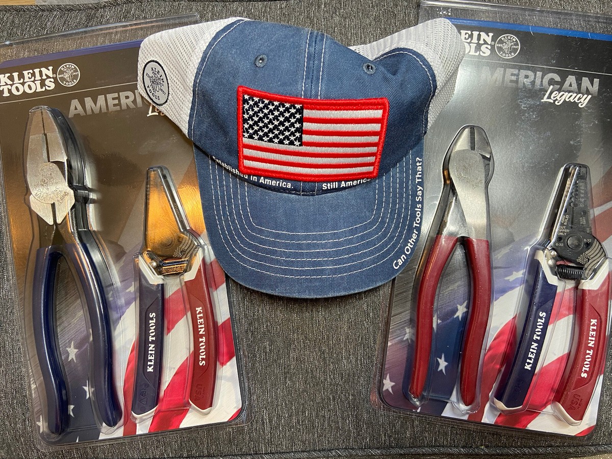 Klein Tools 94156/155 American Legacy Diag & Lineman's Pliers