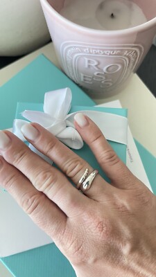 Tiffany & Co. Elsa Peretti Snake Ring in Sterling Silver