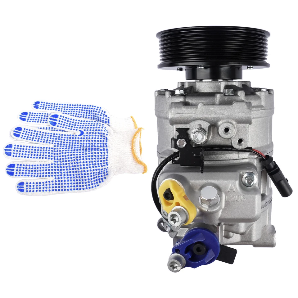 Compresor aire acondicionado audi q7 vw phaeton touareg 3.0l-6.0l 2002-2015 - Imagen 4 de 4