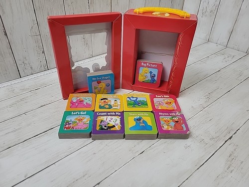 123 Sesame Street 12 Board Books 12 Fun Stories Build Preschool Skills! - Picture 3 of 7
