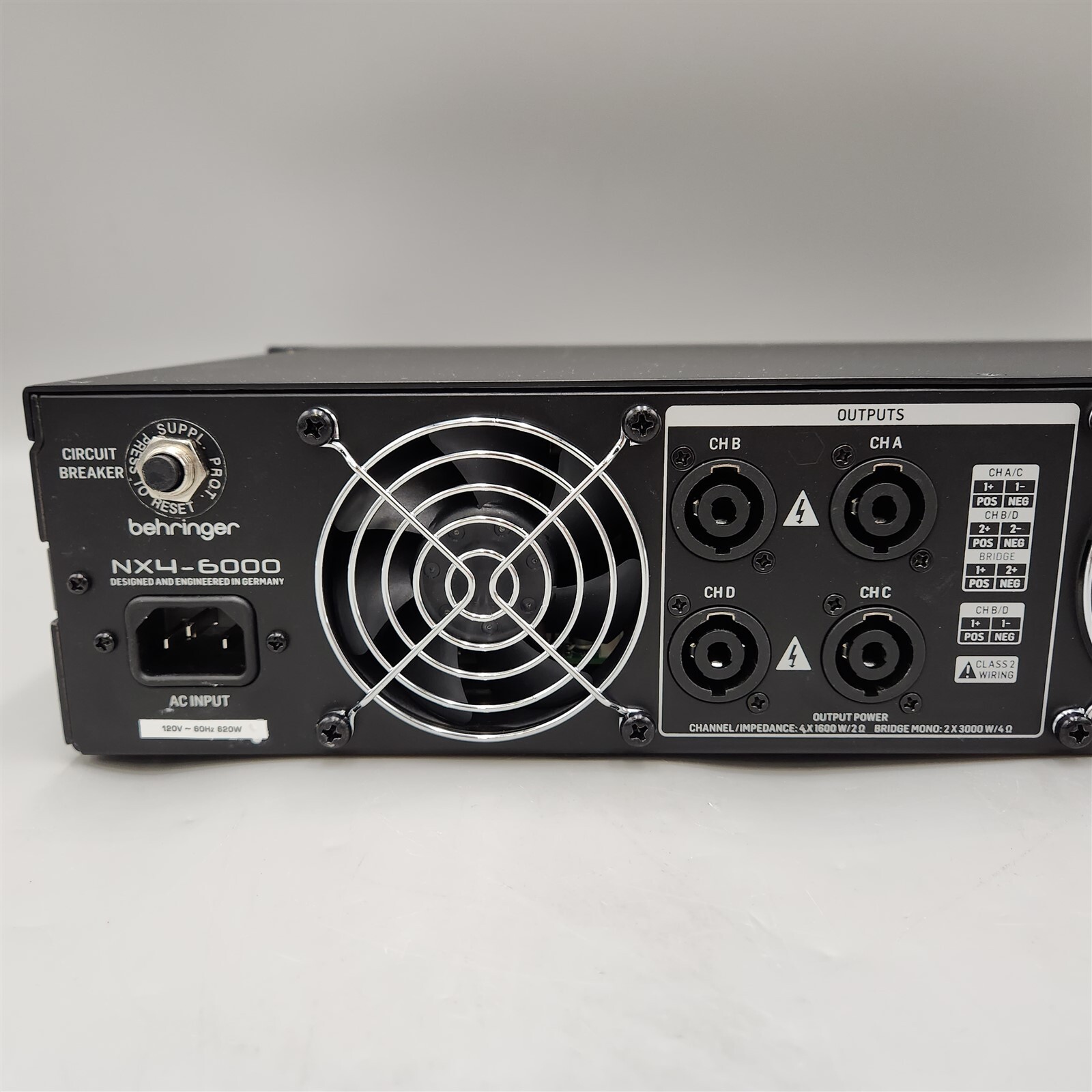 Behringer NX46000 Power Amplifier [NX46000] Distintec