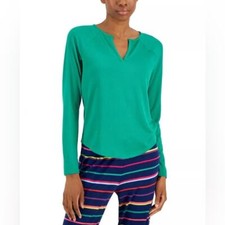 Jenni Women's Split-Neck Pajama Top