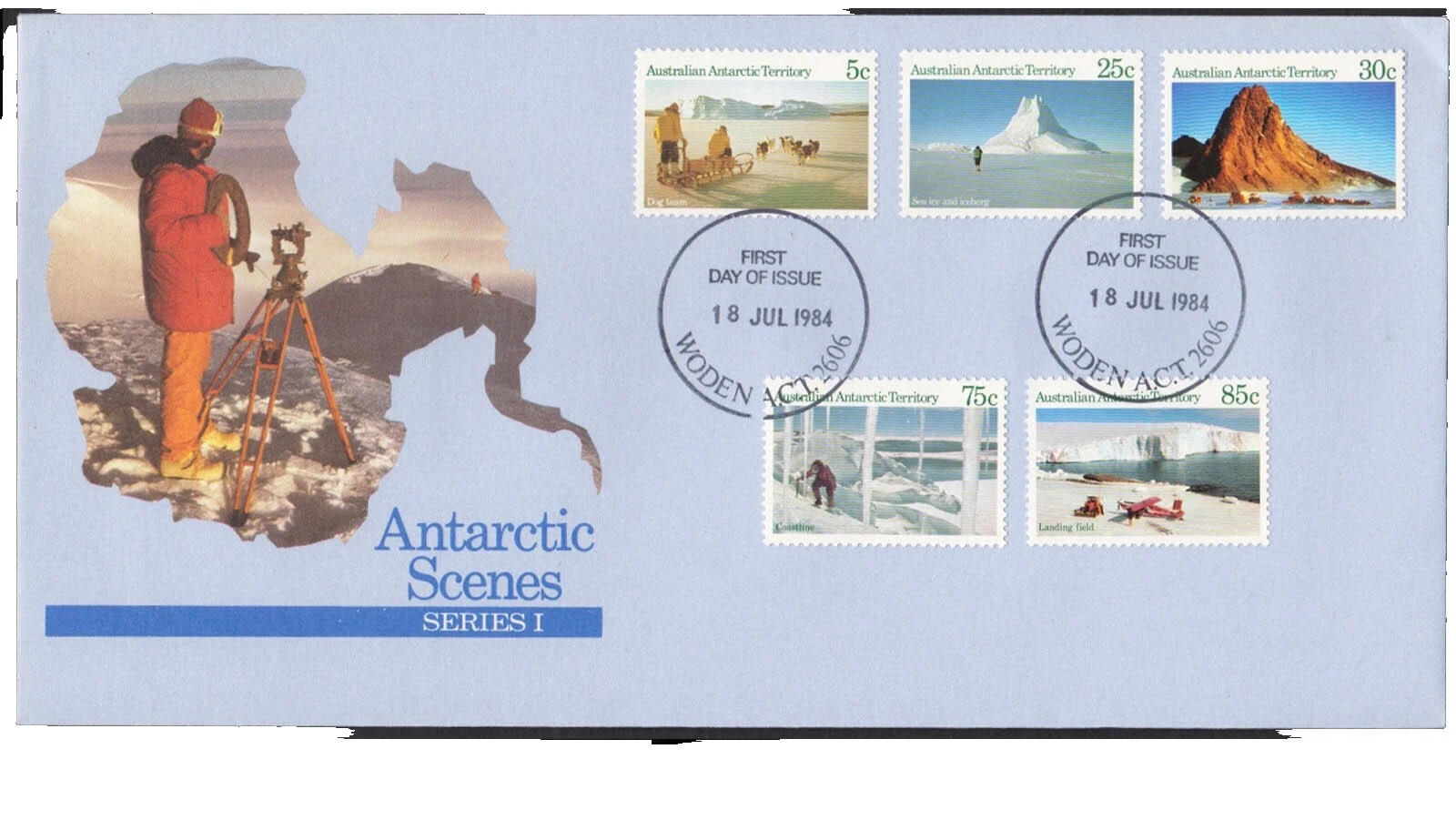 First Day Cover Australian Antarctica Stamps