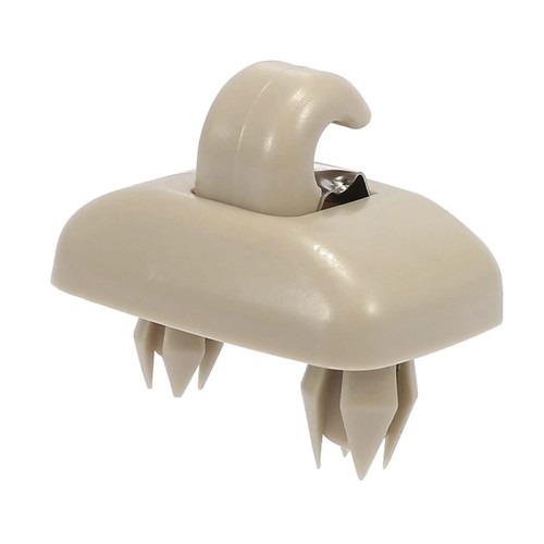 2x Soporte de parasol beige gancho clip colgante para Audi A1 A4 A5 S5 Q3 Q5 B6 RS3 TT - Imagen 5 de 5
