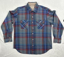 Vintage Arrow Sportswear Flannel Longe Sleeve shirt size Large