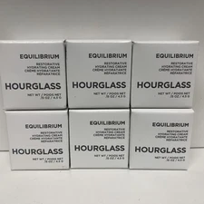 6 x Hourglass Equilibrium Restorative Hydrating Cream Deluxe Travel Size 4.5g